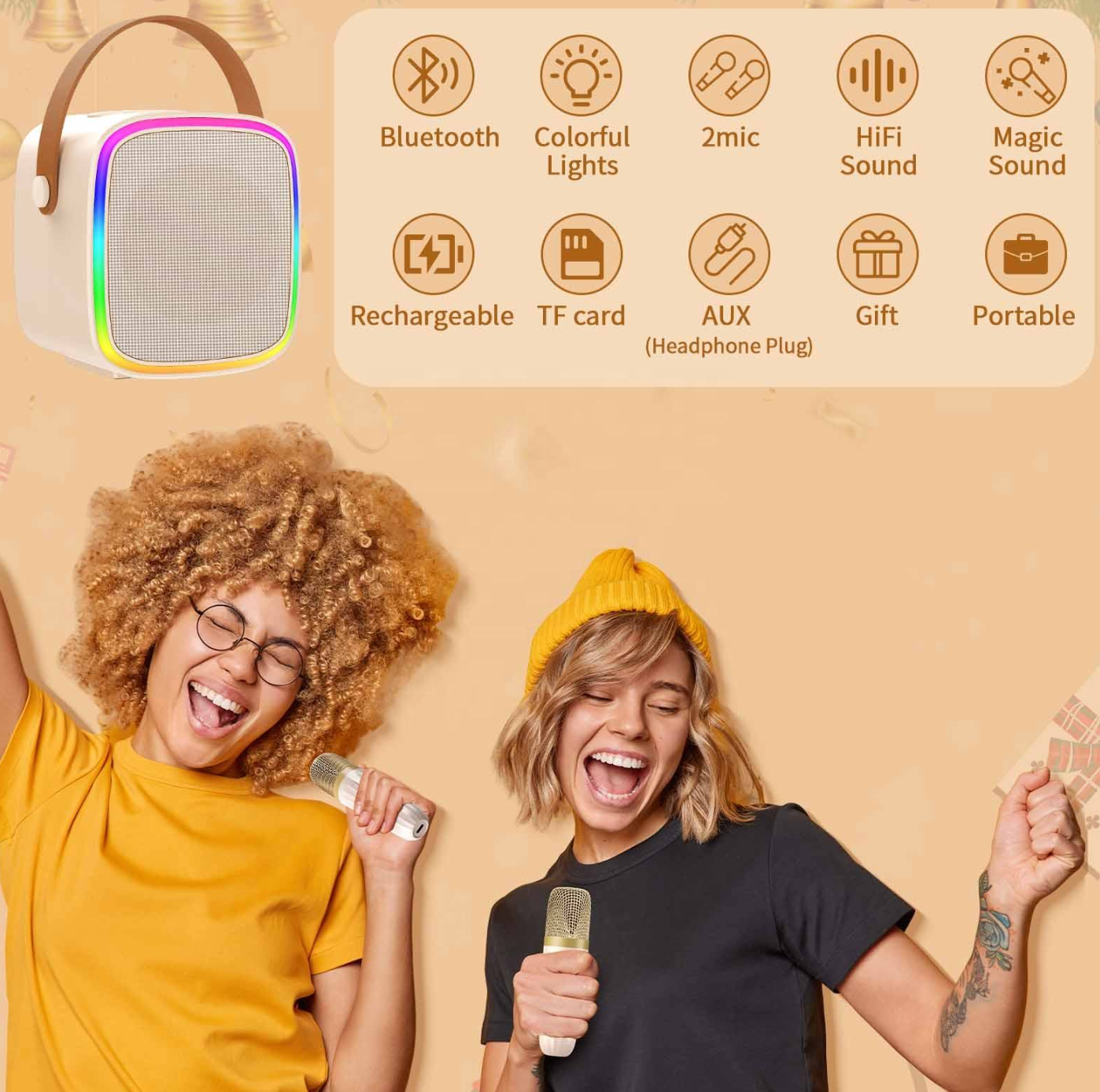 Mini Portable Wireless Bluetooth Speaker