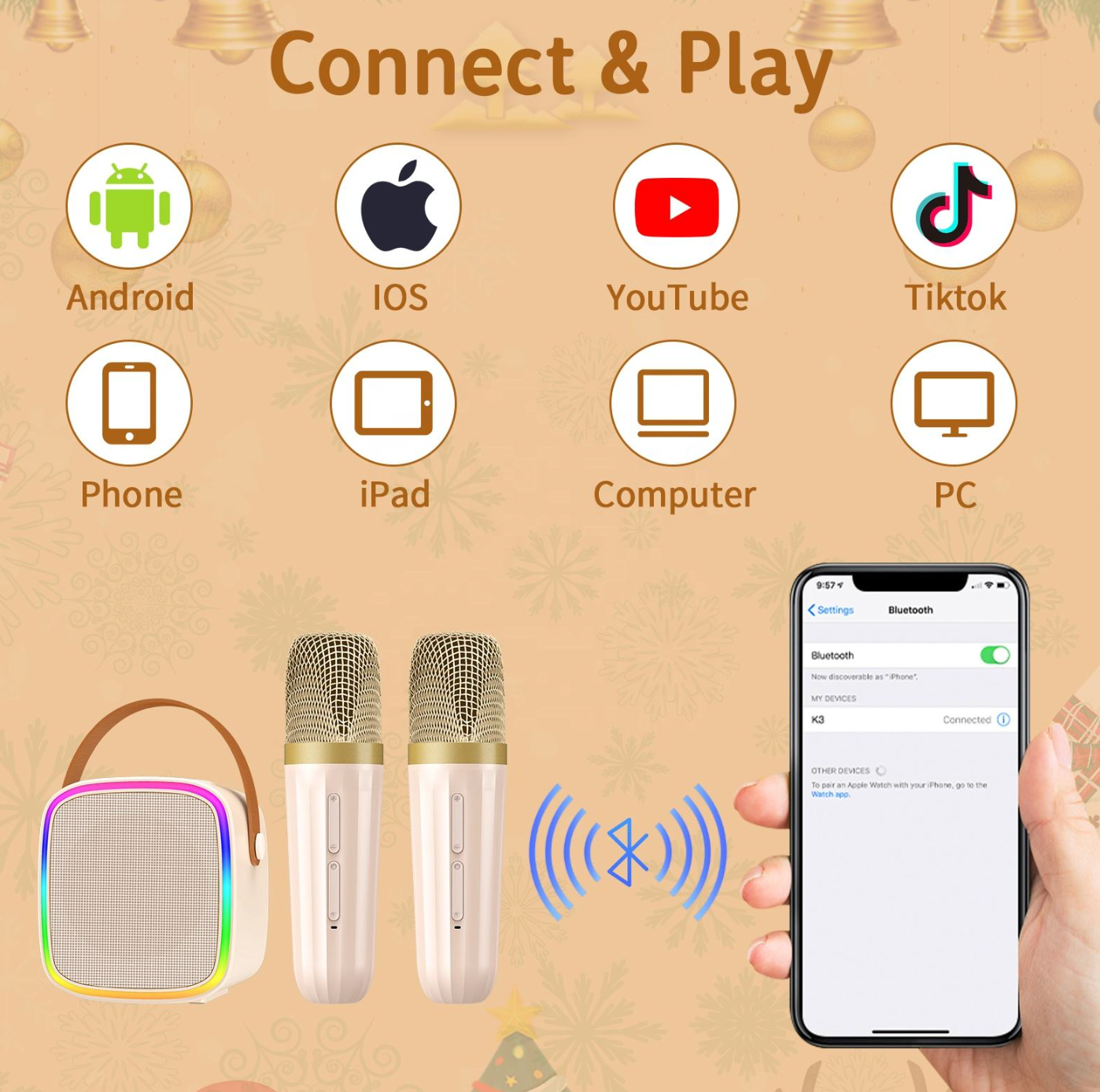 Mini Portable Wireless Bluetooth Speaker