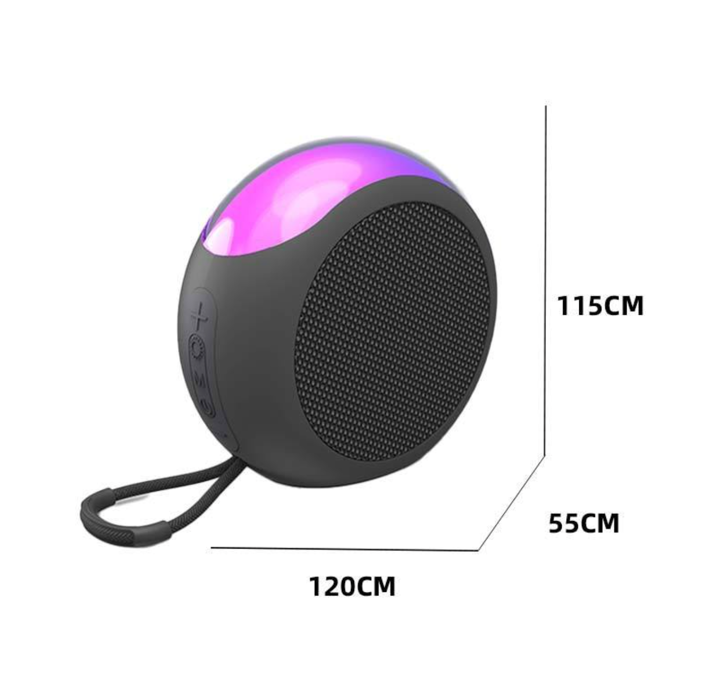 Portable RGB LED Bluetooth Speaker